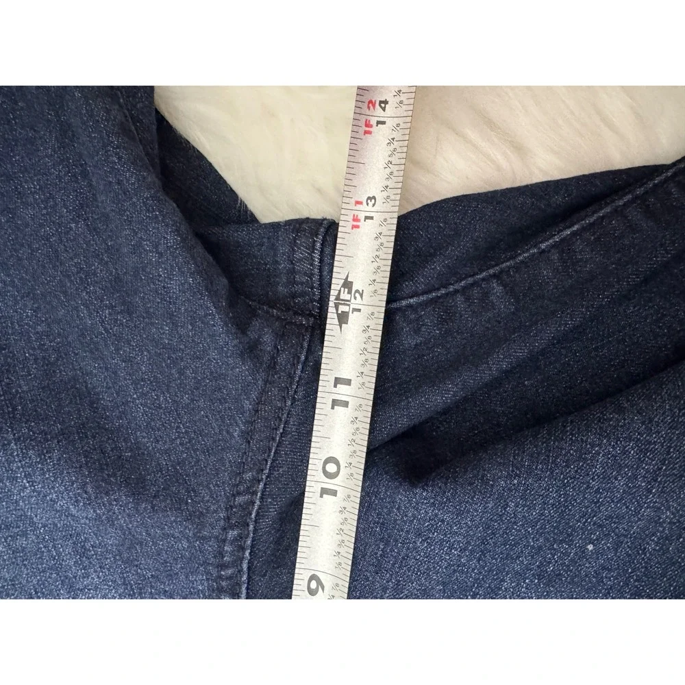 Jessica Simpson Dark Wash Skinny Jeans High Rise Blue Denim Size 16‎